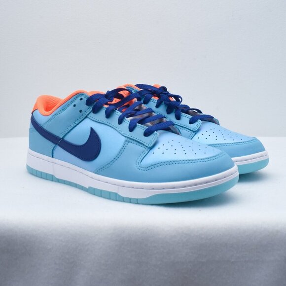NIKE DUNK LOW Baltic Blue Total Orange HQ1538-416 Mens Shoes New main image 11
